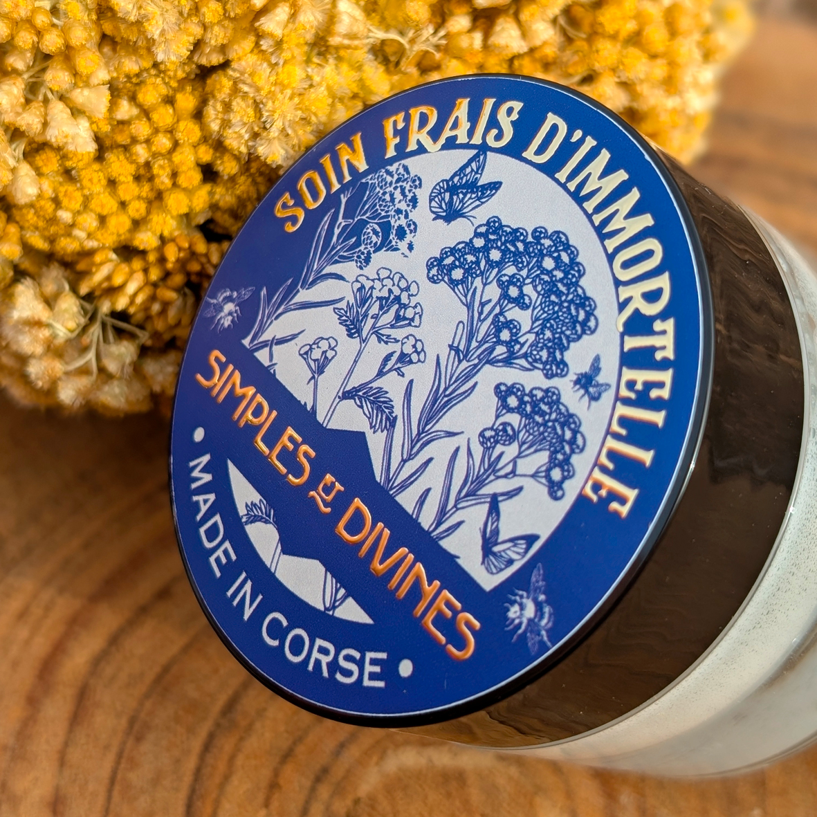 Une crème à l'Immortelle de Corse, tout simplement  fabuleuse !